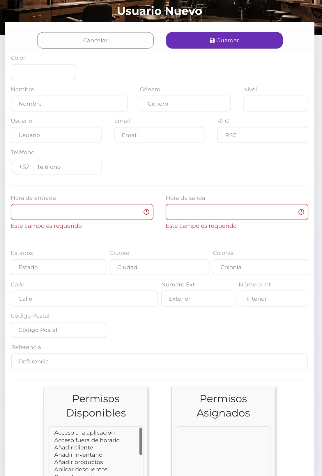 Formulario Colaborador