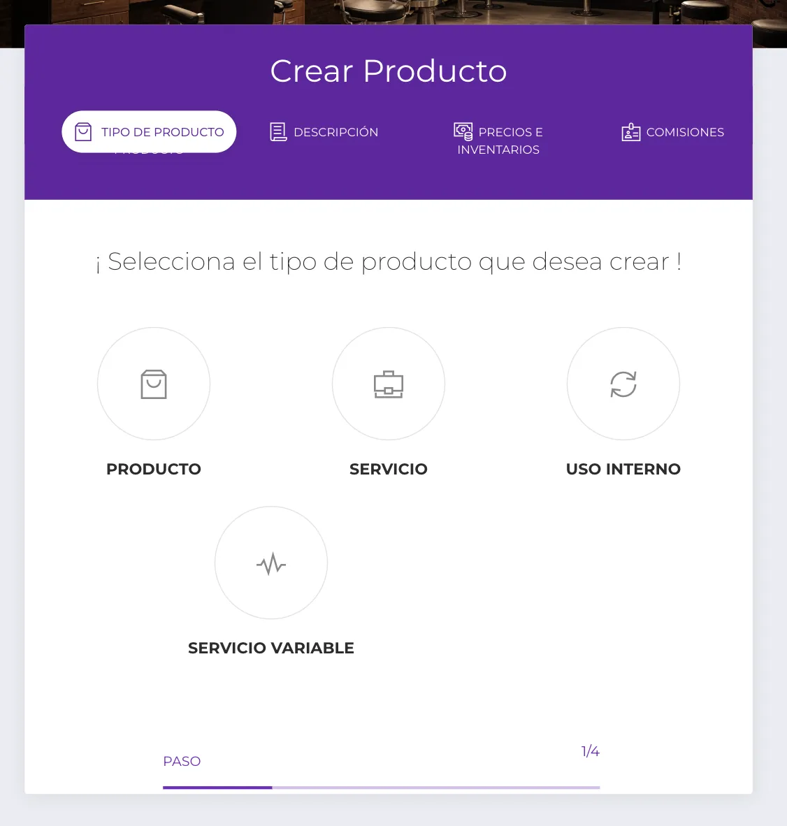 Tipo de Producto