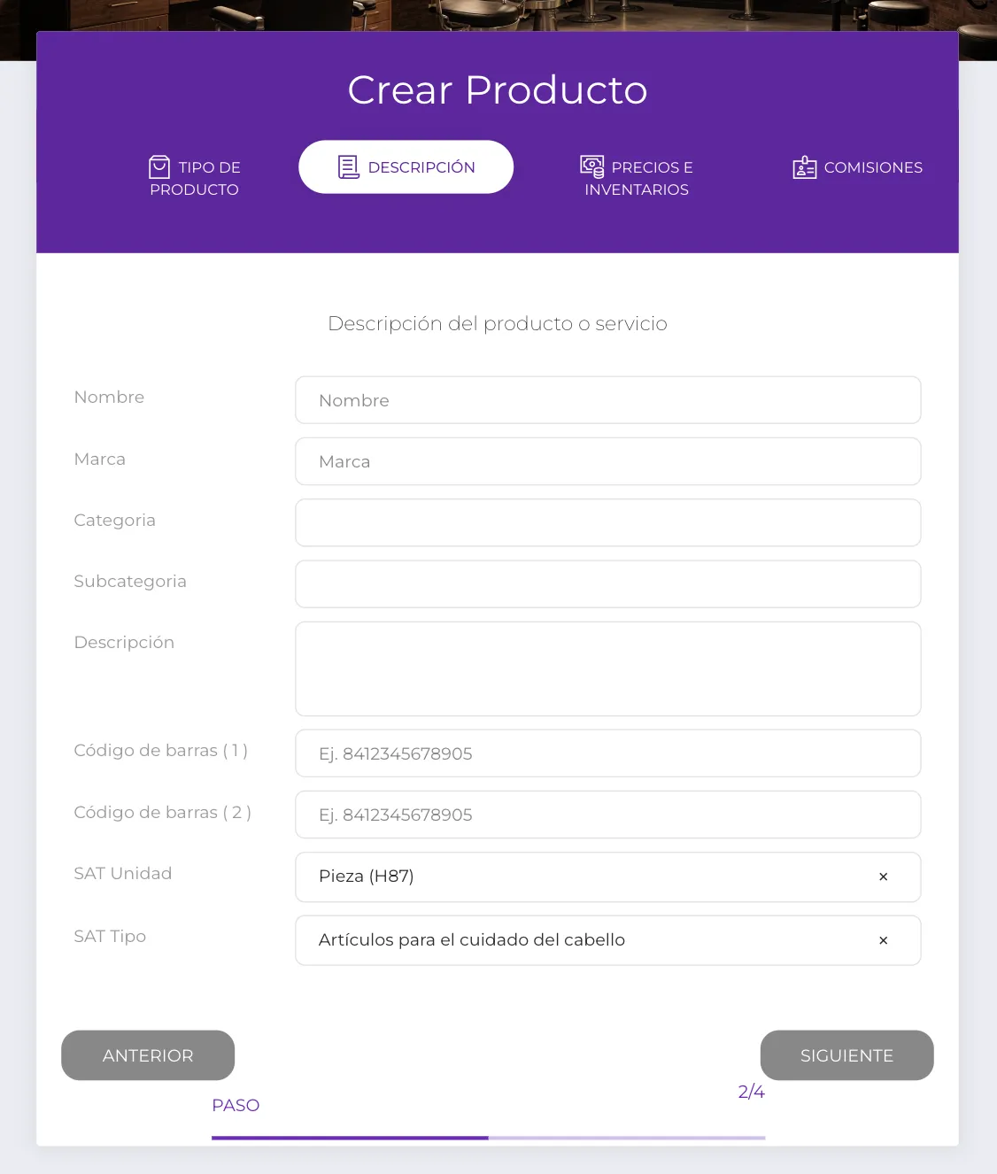 Información Básica del Producto